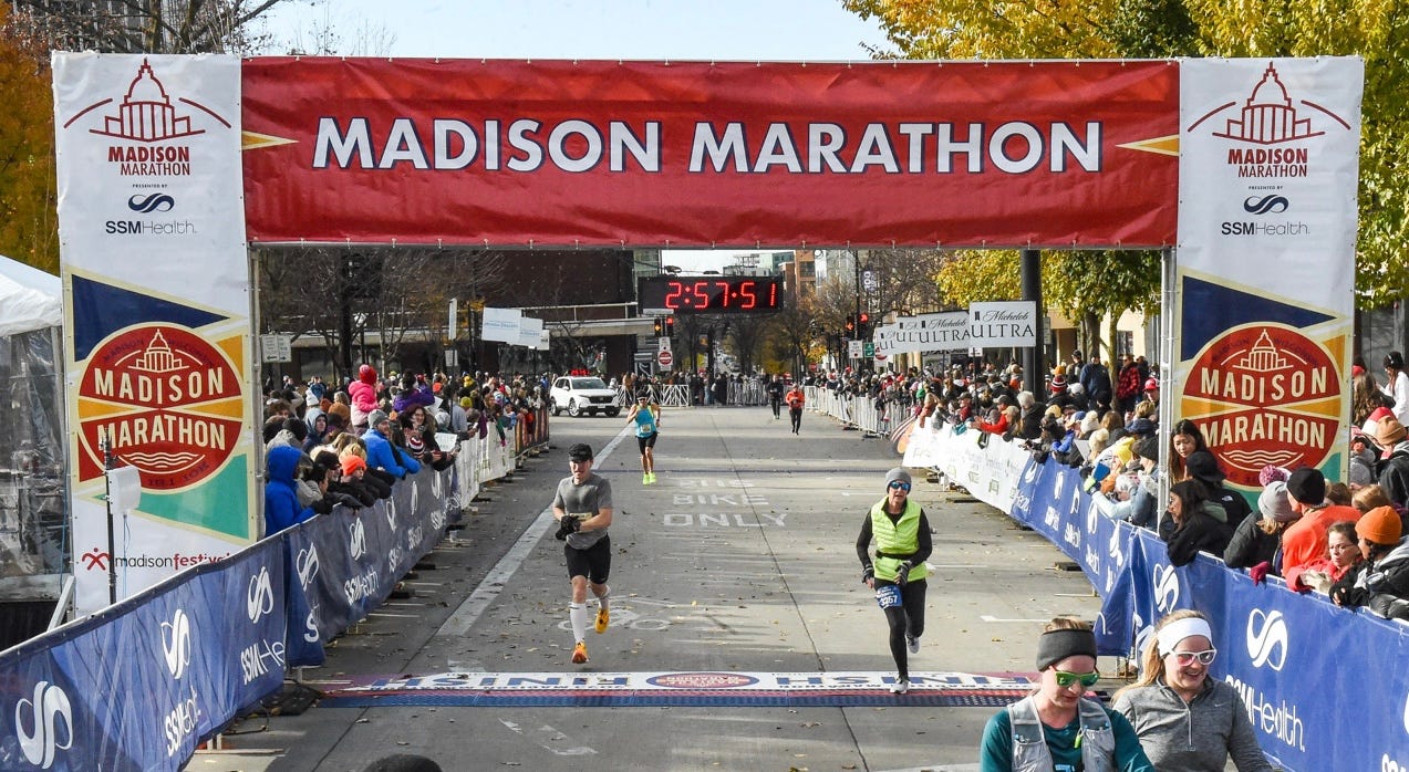Madison Marathon Race Report & Training