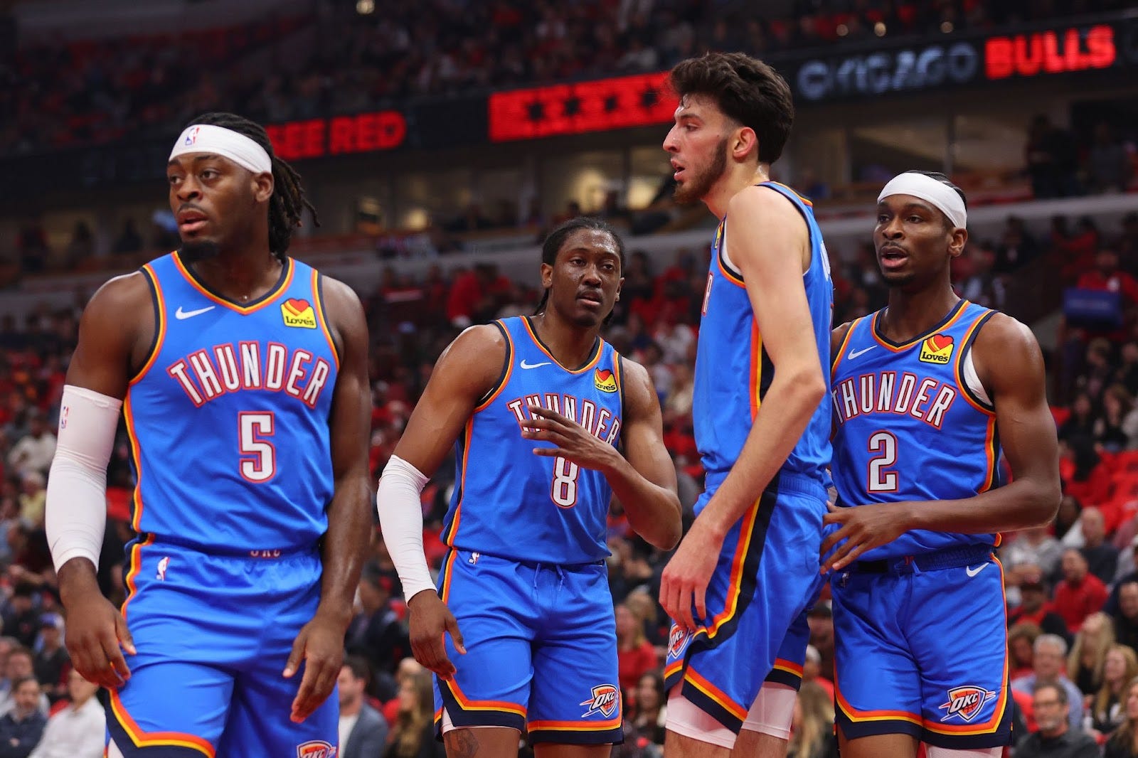 Oklahoma city thunder clearance warm up shirt