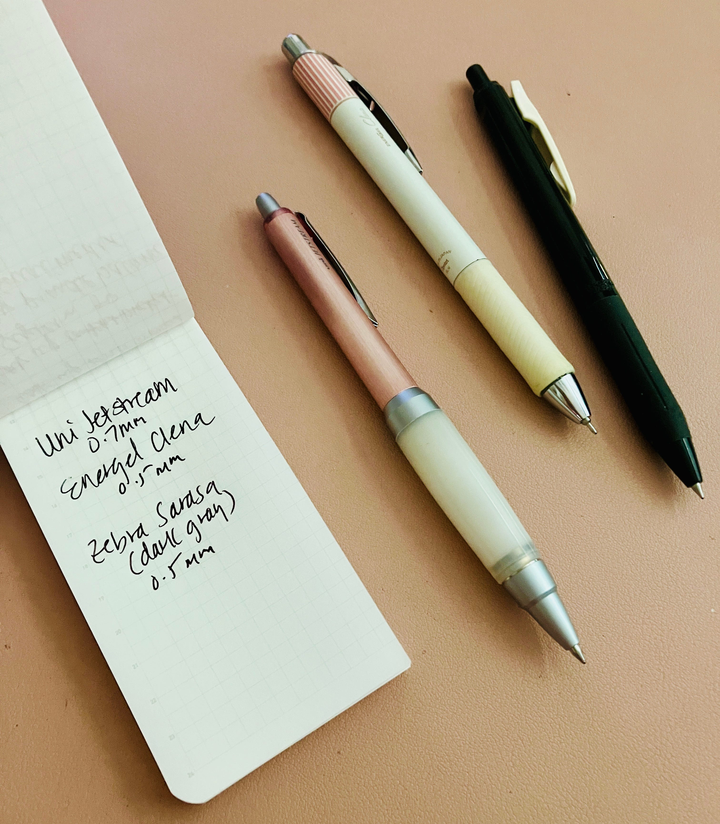 2023 My Favorite Bujo Pens by Opal