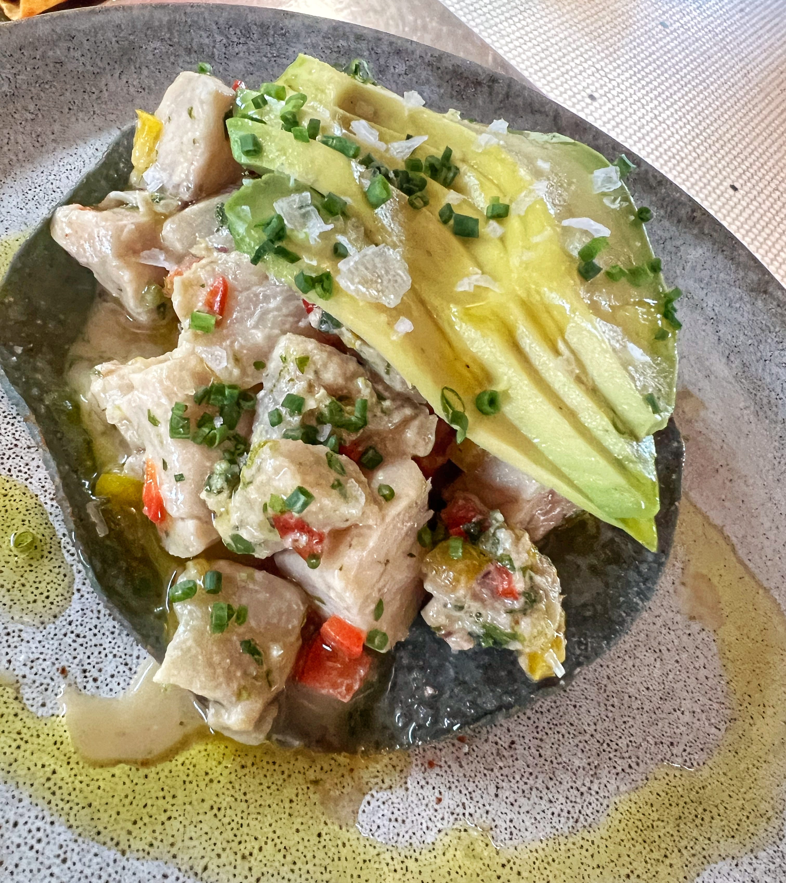 Simple Yellowtail Ceviche by andrew gruel