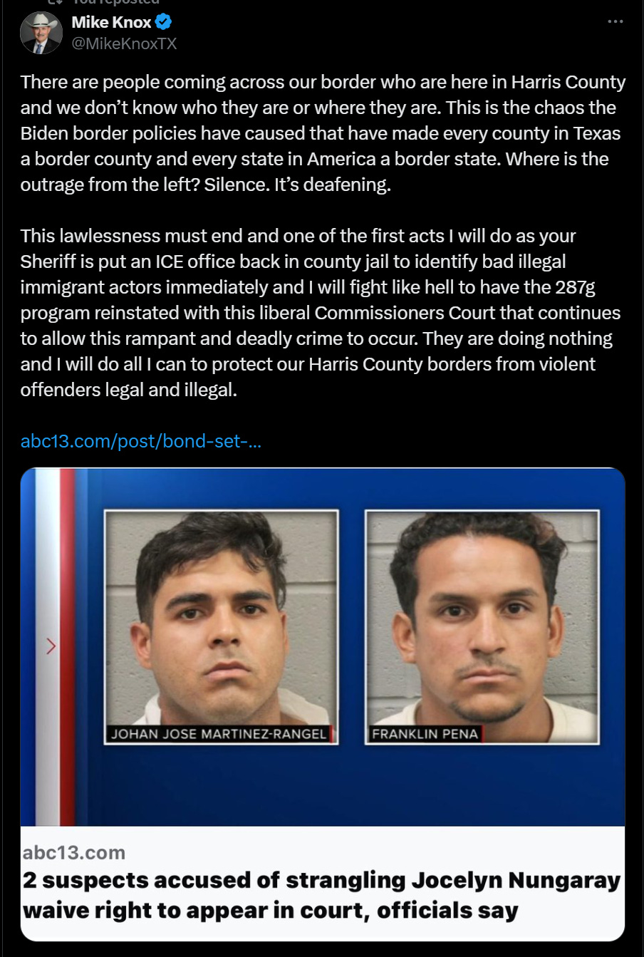 Mike Knox Speaks Out on the Abuse of Our Open Border