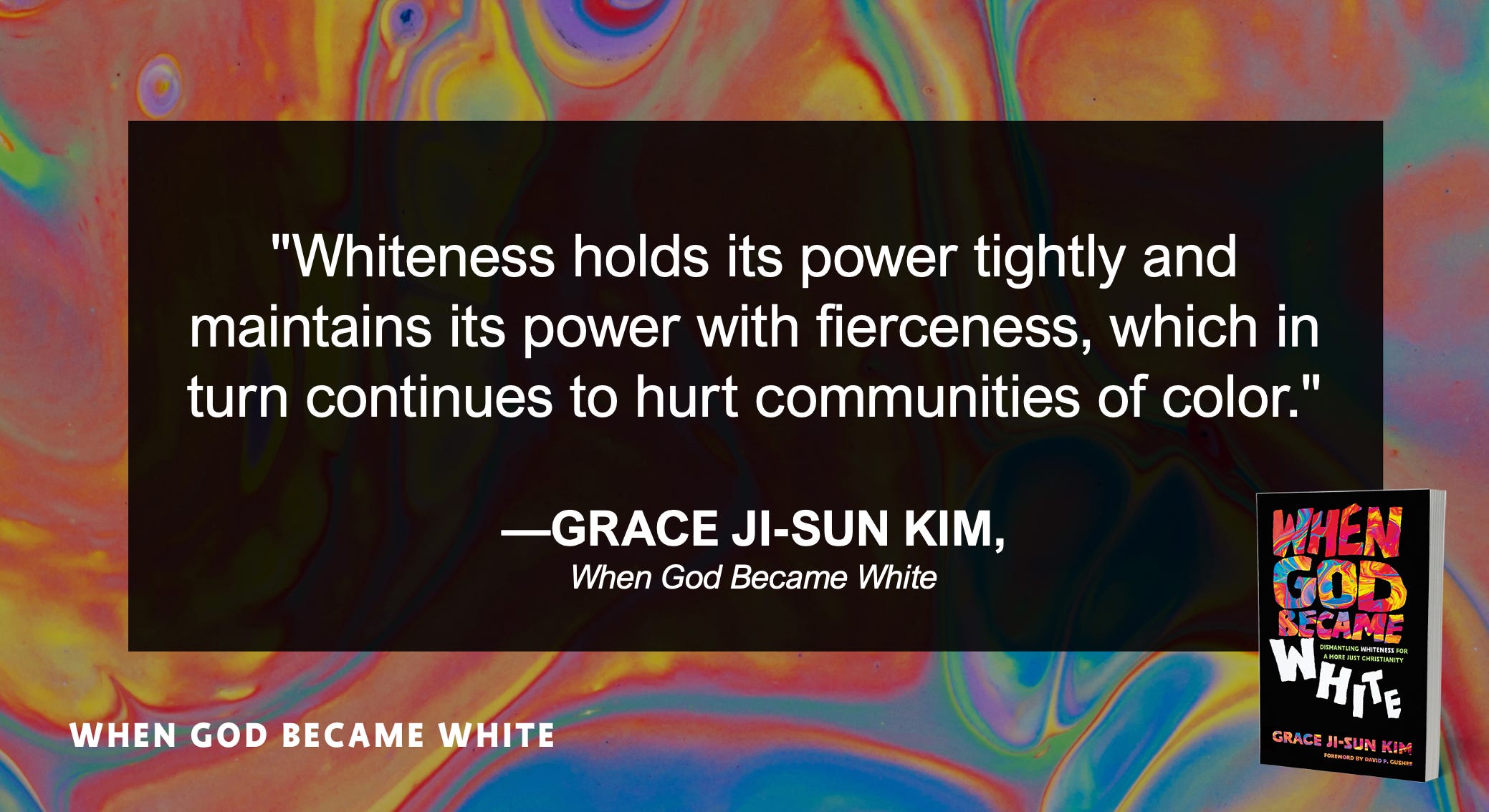 When God Became White Book Launch Day
