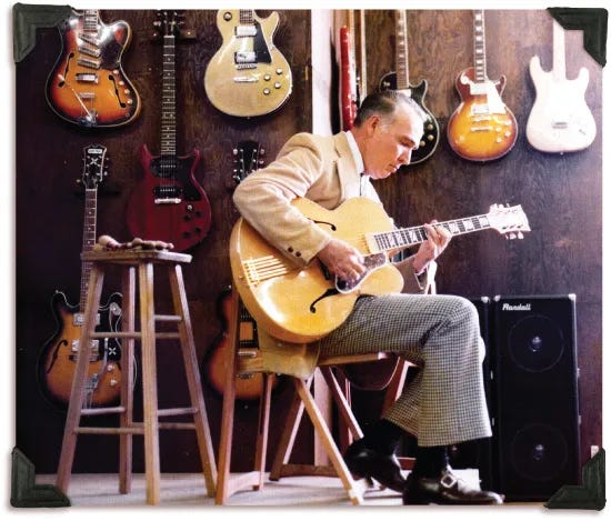 Johnny smith guitar top