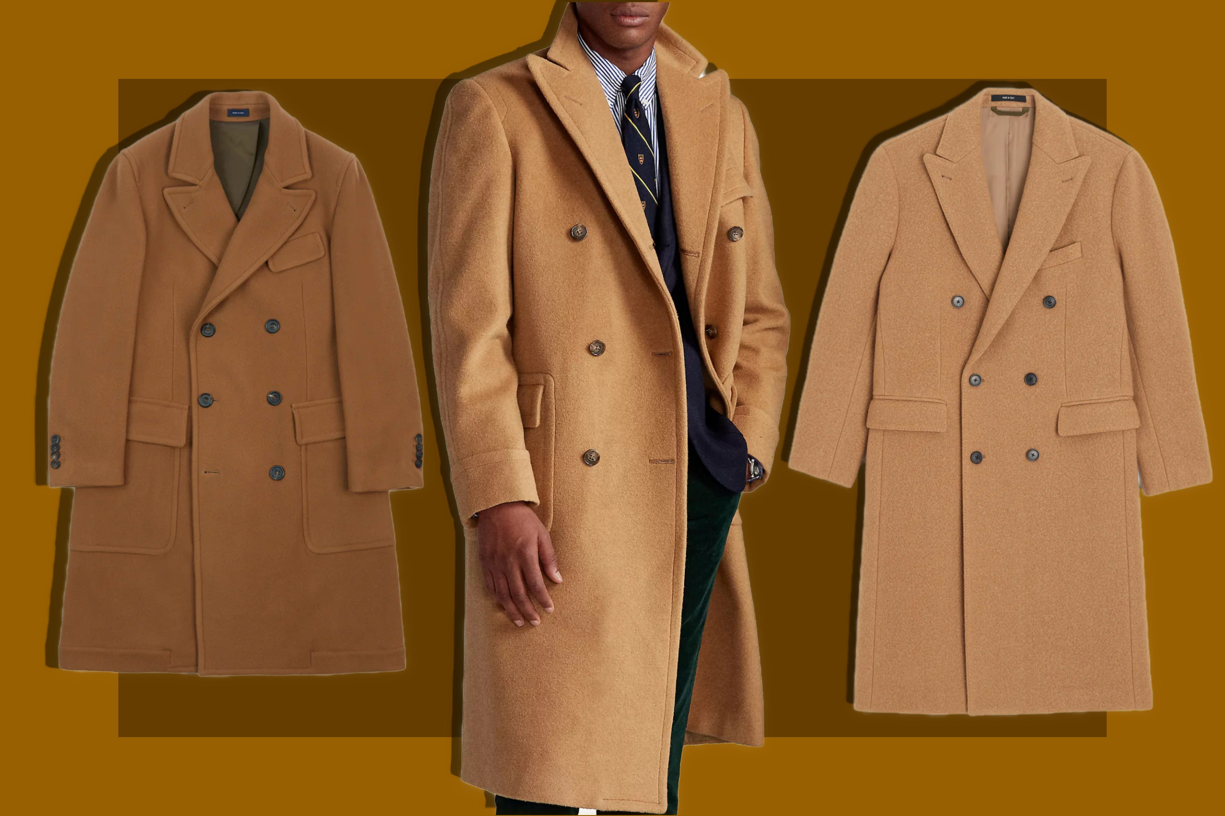 80s Camel beige over size double set up