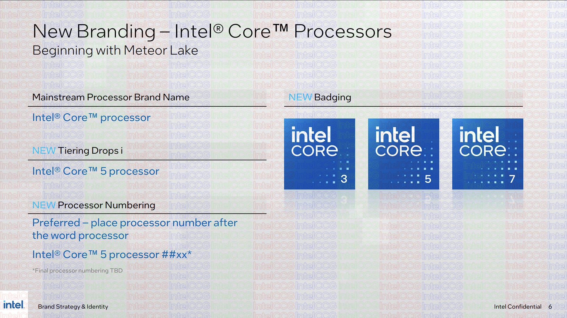 Intel's Core Brand Change - by Dr. Ian Cutress