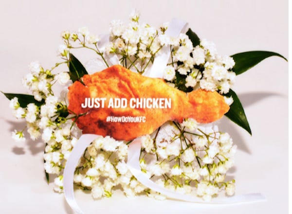 Prom Chicken Enhance Your Child's Prom Experience By Making Them Wear A Piece Of KFC ...