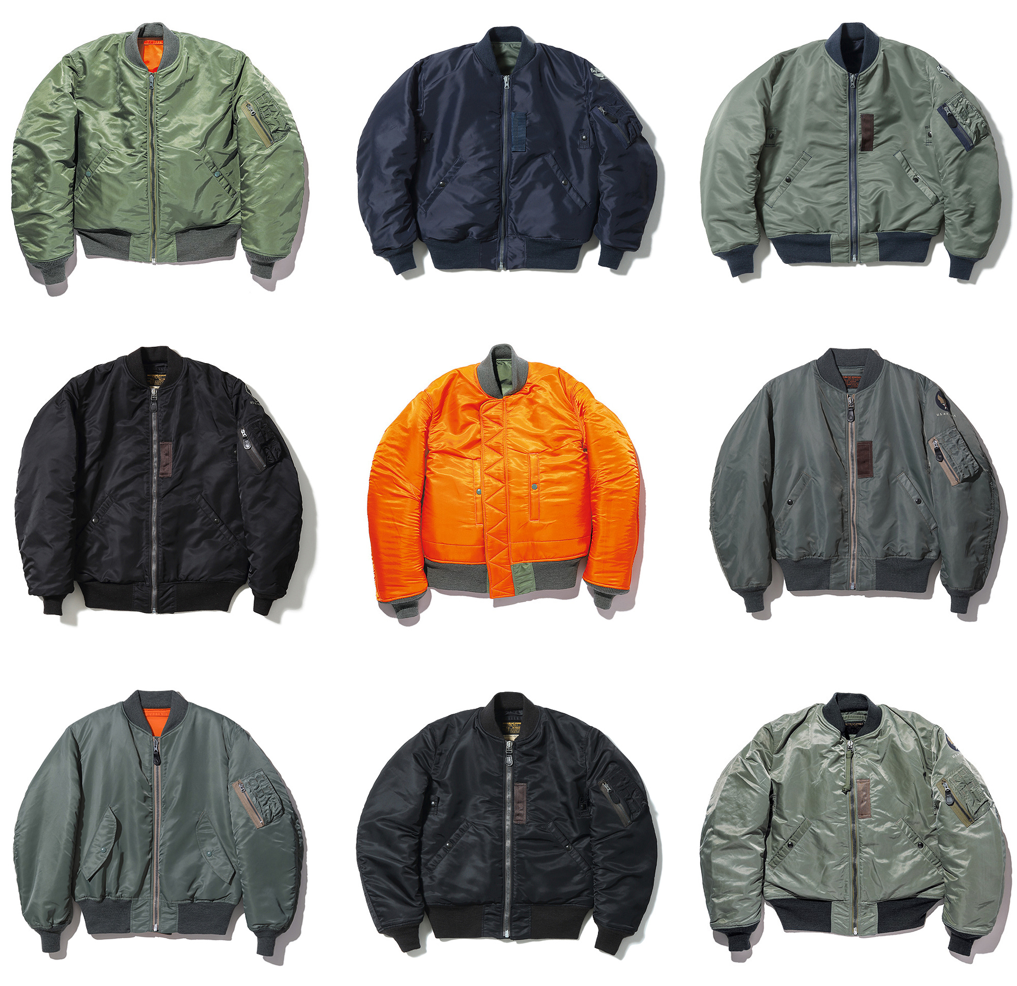 ー品販売  Acquiring live night street - Jacket MA-1 Favorite My ジャケット・アウター