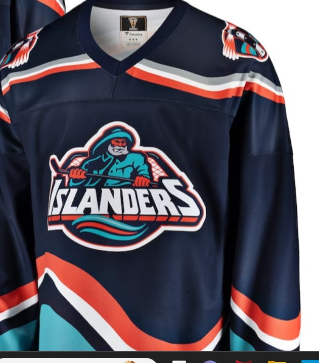 Islanders jersey history 2025