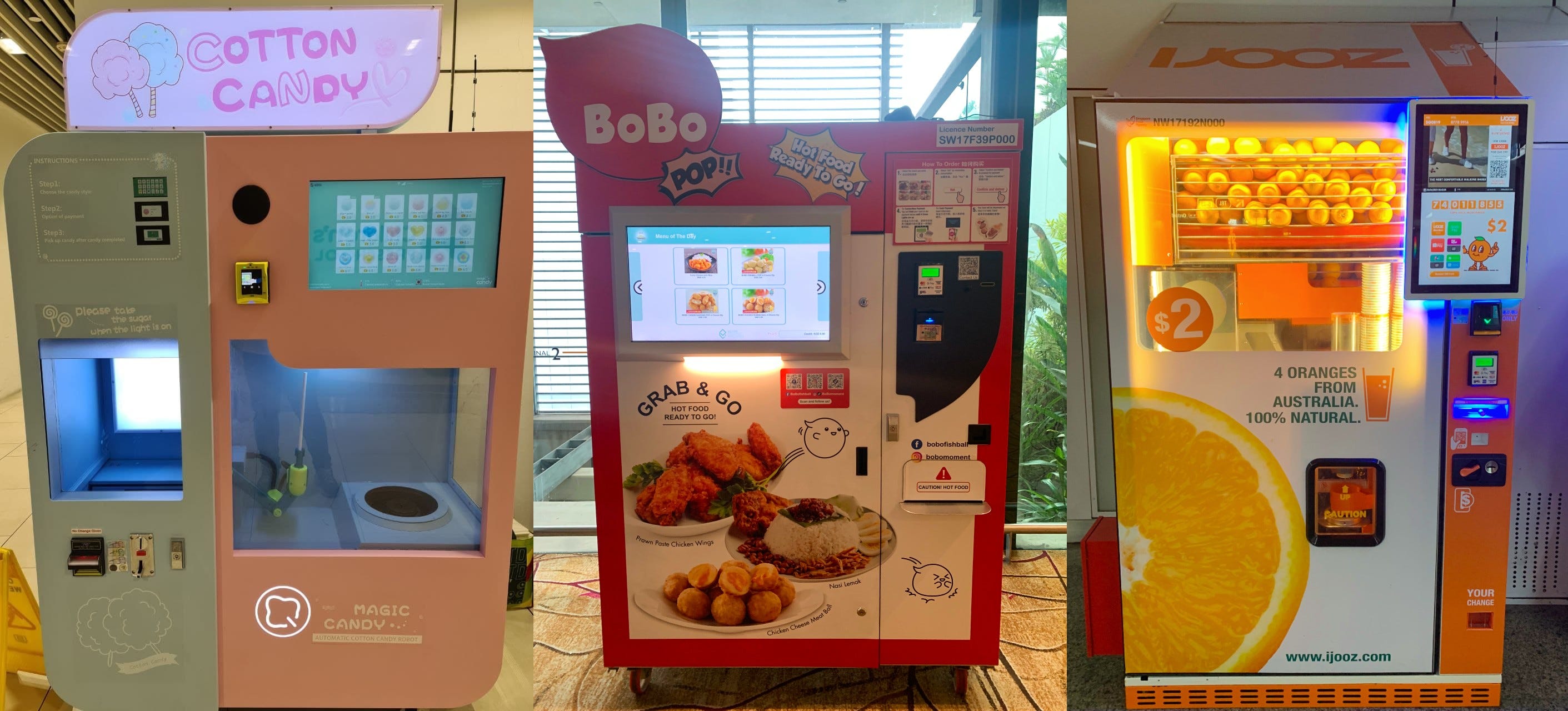 Food store machines australia
