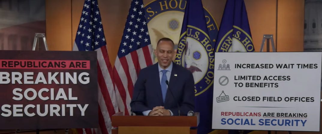 Hakeem Jeffries Destroys The Mainstream Media Narrative And Says Voters Are Fleeing The GOP