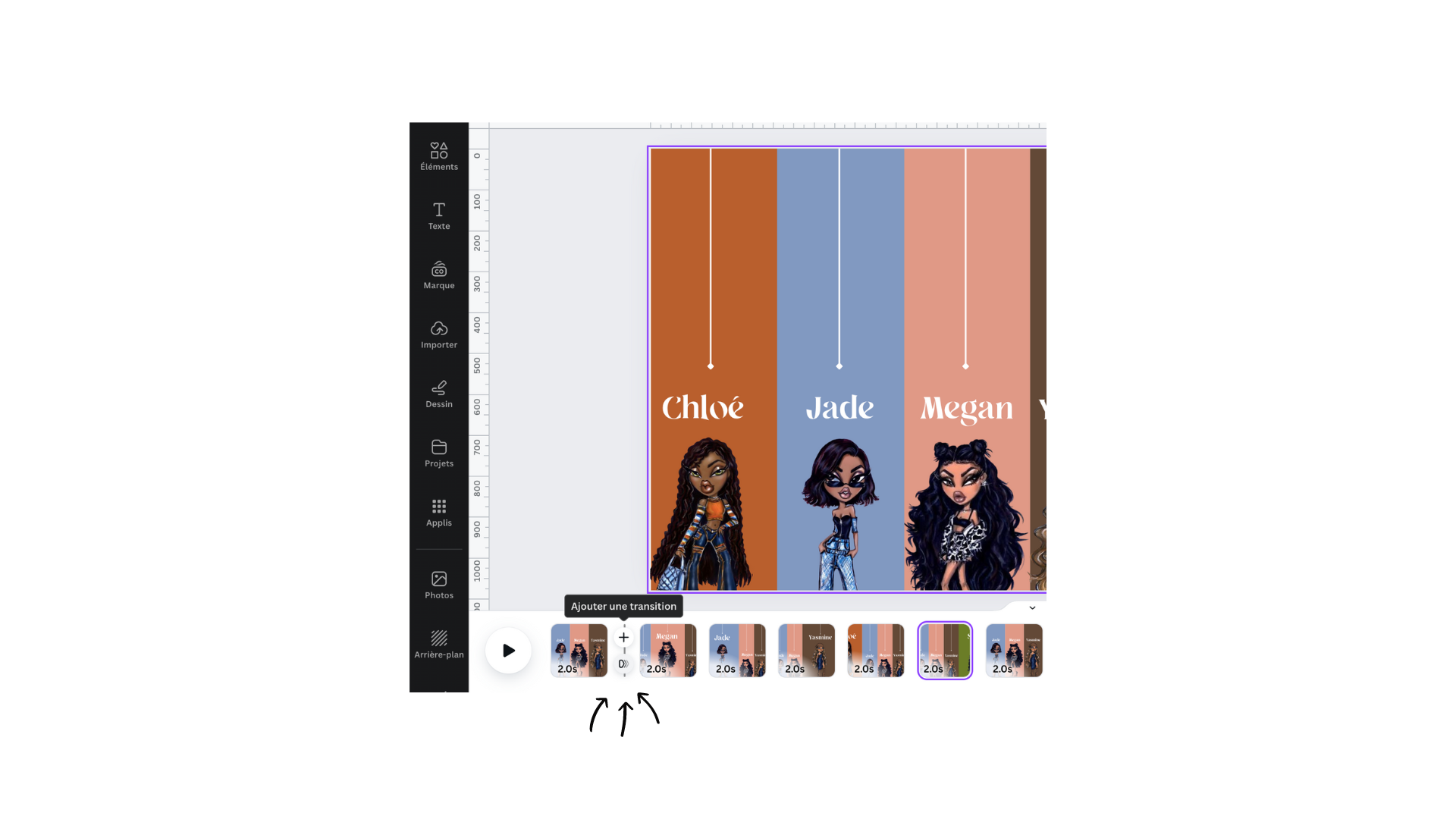 Comment Faire Un Effet Photo Multiple En Video Épisode 1 : Créer un Effet Combiné vidéo en - 10 Minutes sur Canva.