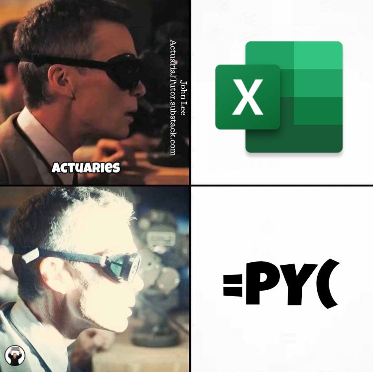 Excel "I see the light" meme & sneak peek