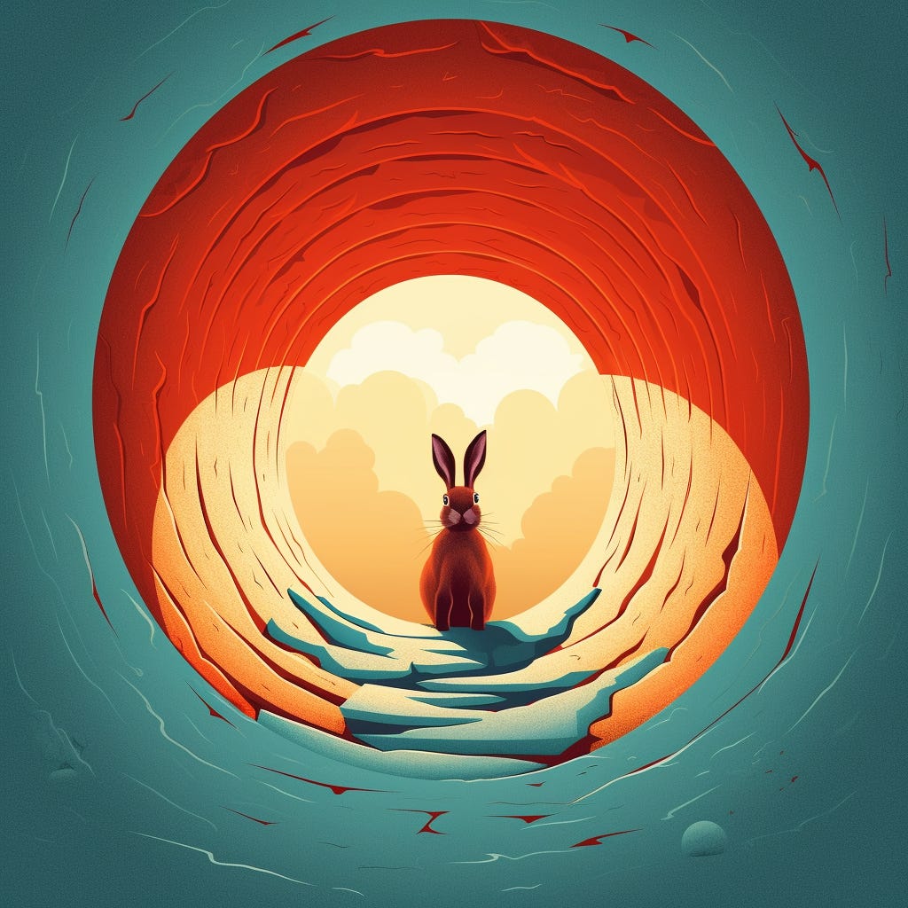Diving into the Rabbit Hole by bannik Rabbit Hole