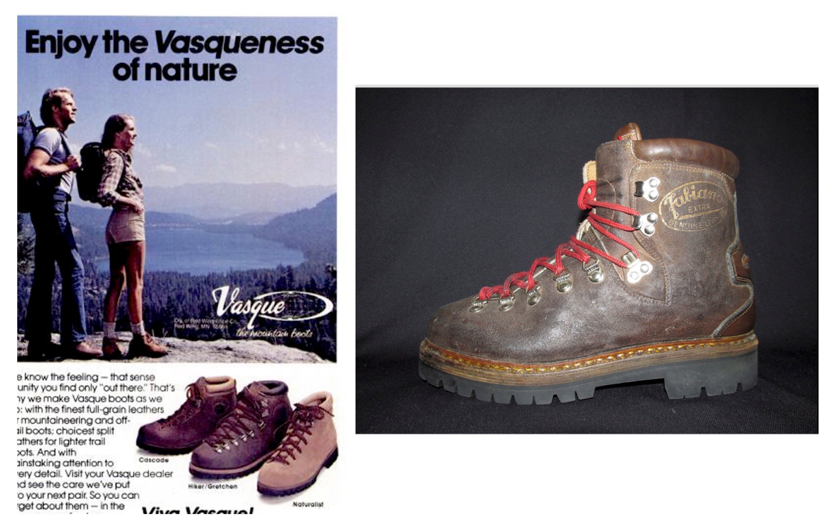 History of hiking boots store