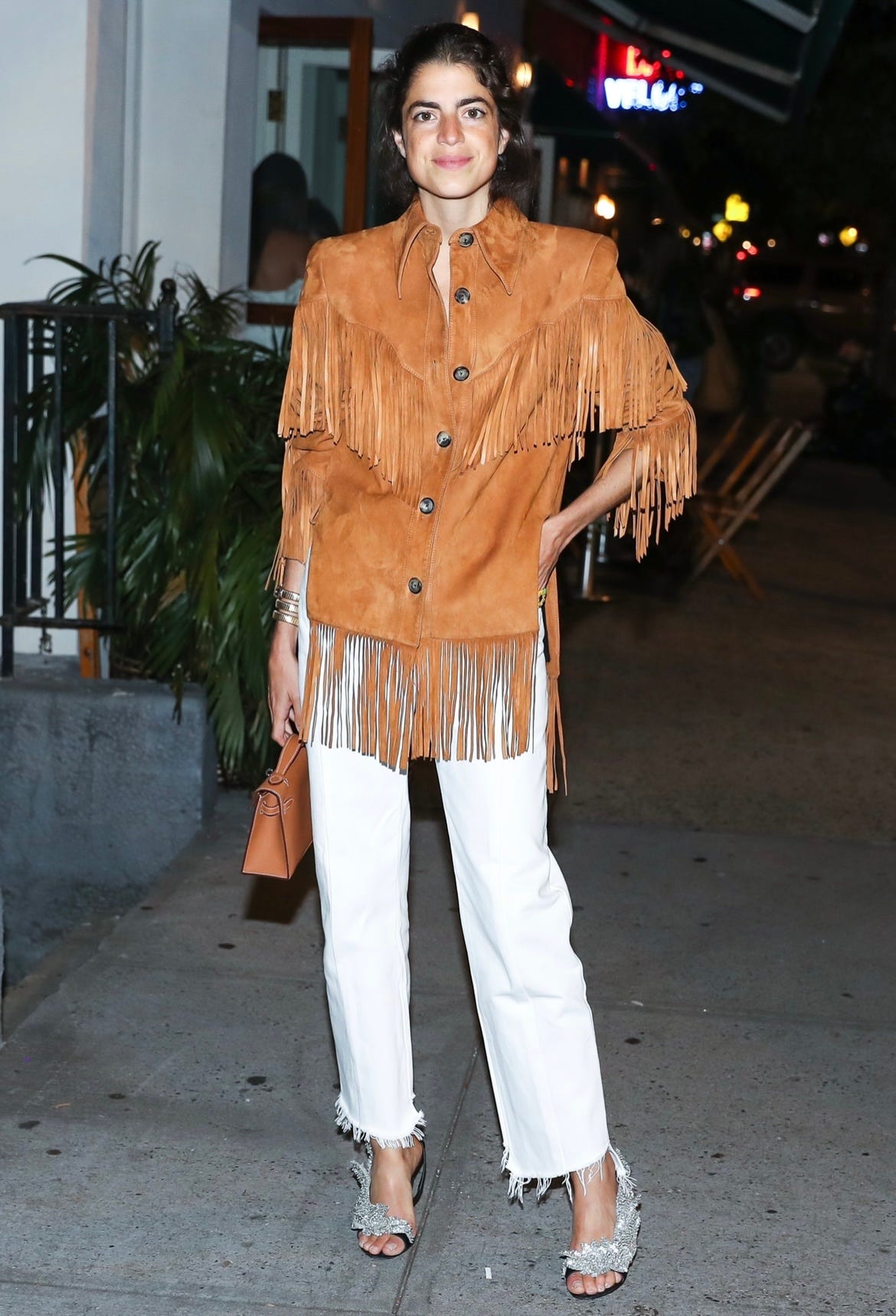 Fringe suede coat online