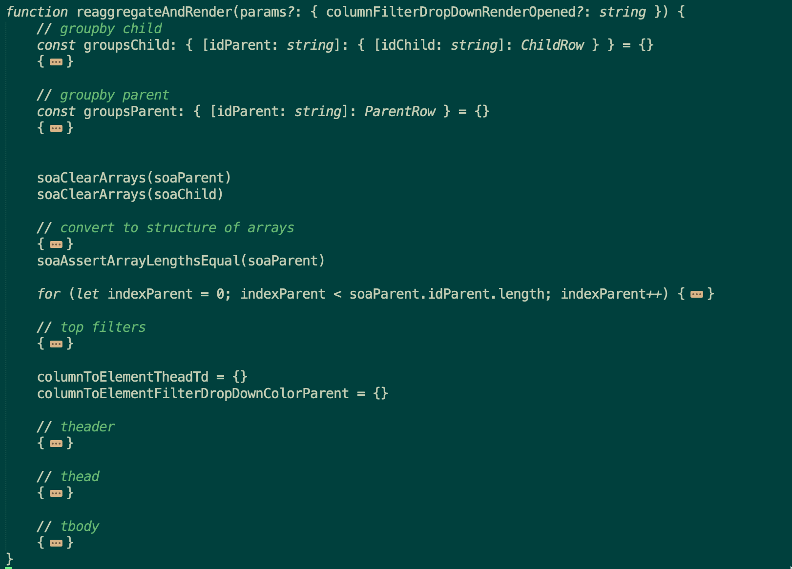 How I rewrote my spreadsheet from ReactTable to Vanilla JS