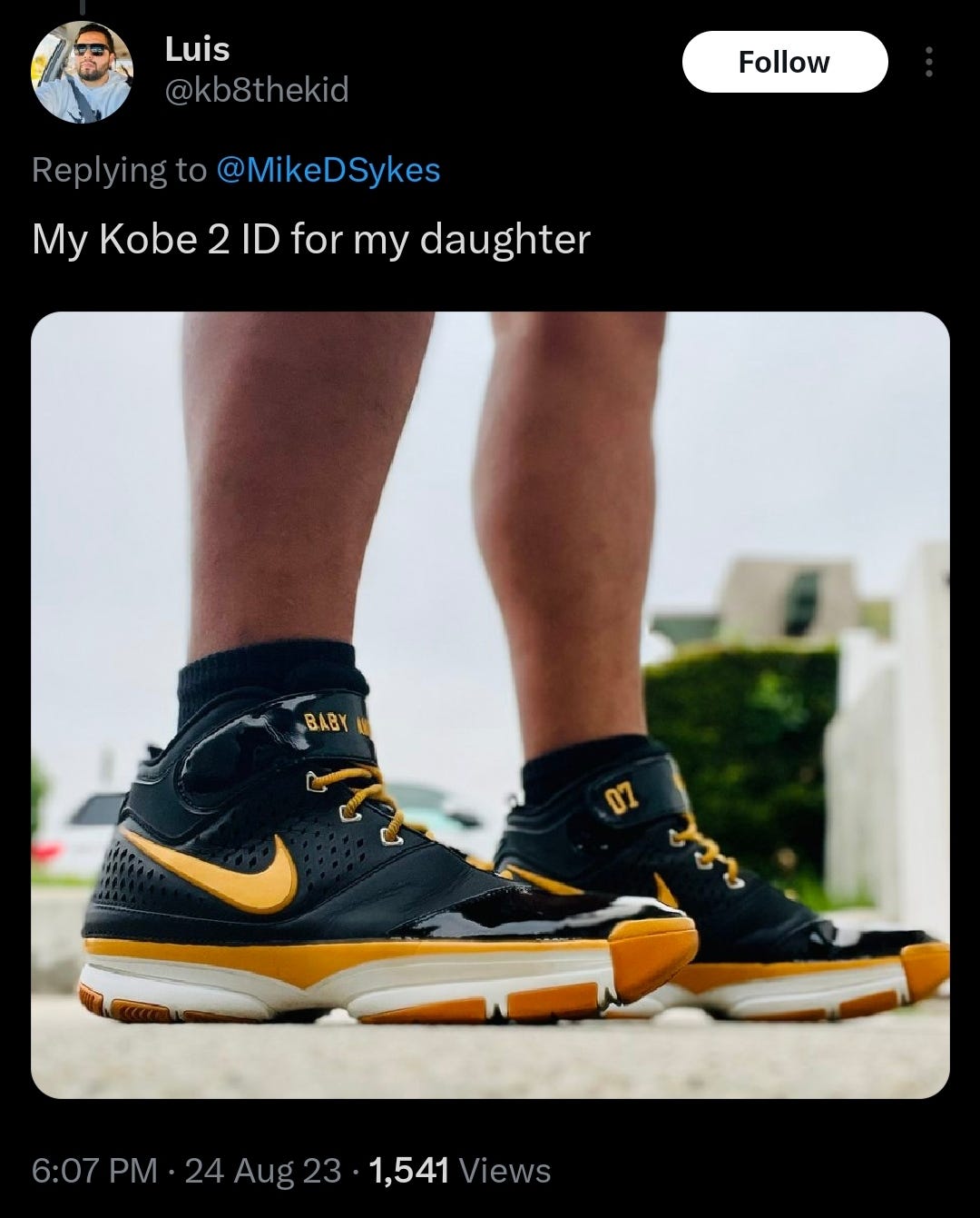 Kobe 2 deals on feet