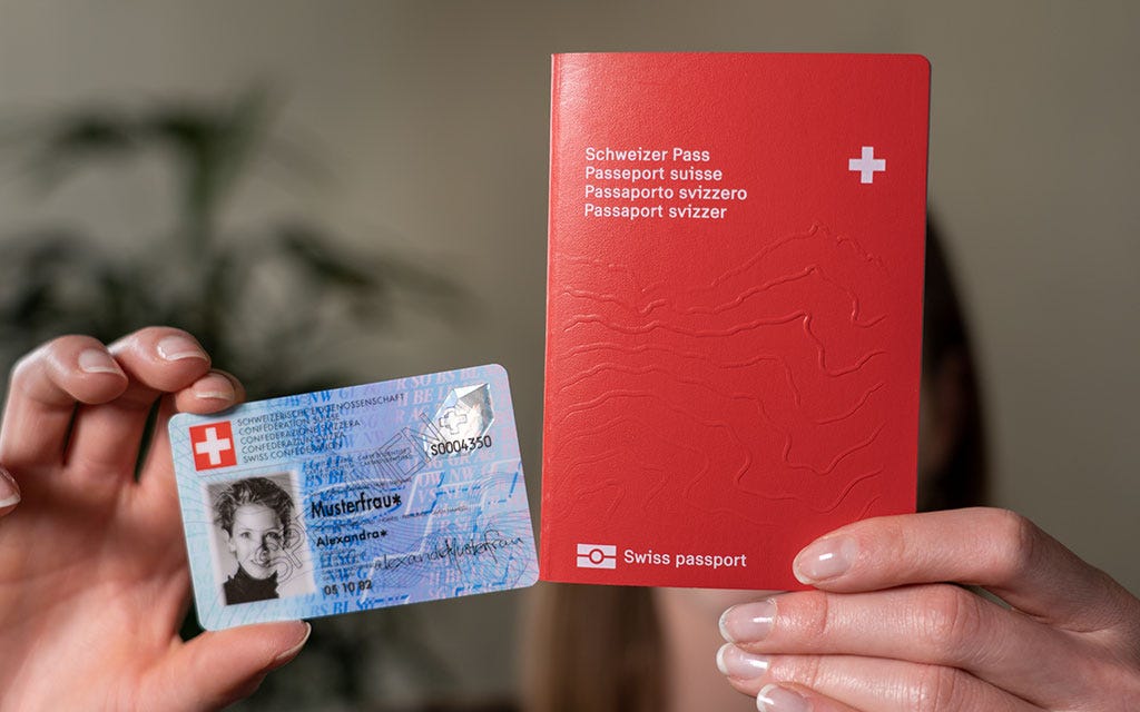 swiss pass id number