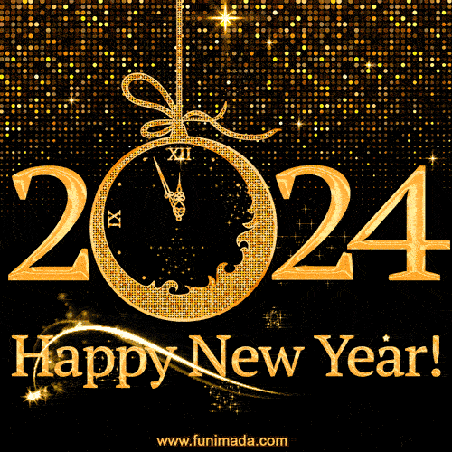 Happy New Year and Congratulations!
