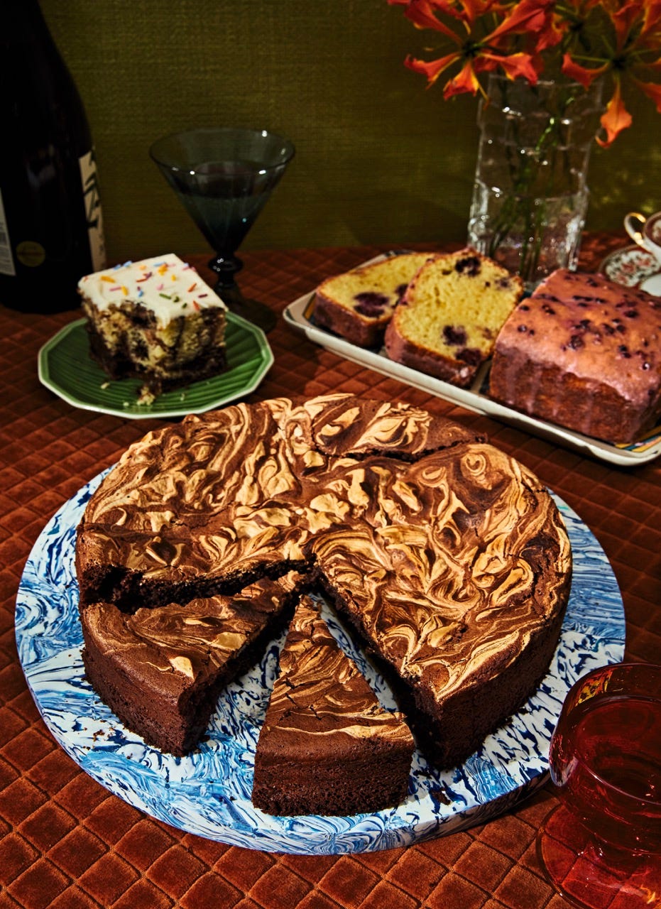 Flourless Chocolate Meringue Cake by Claire Saffitz