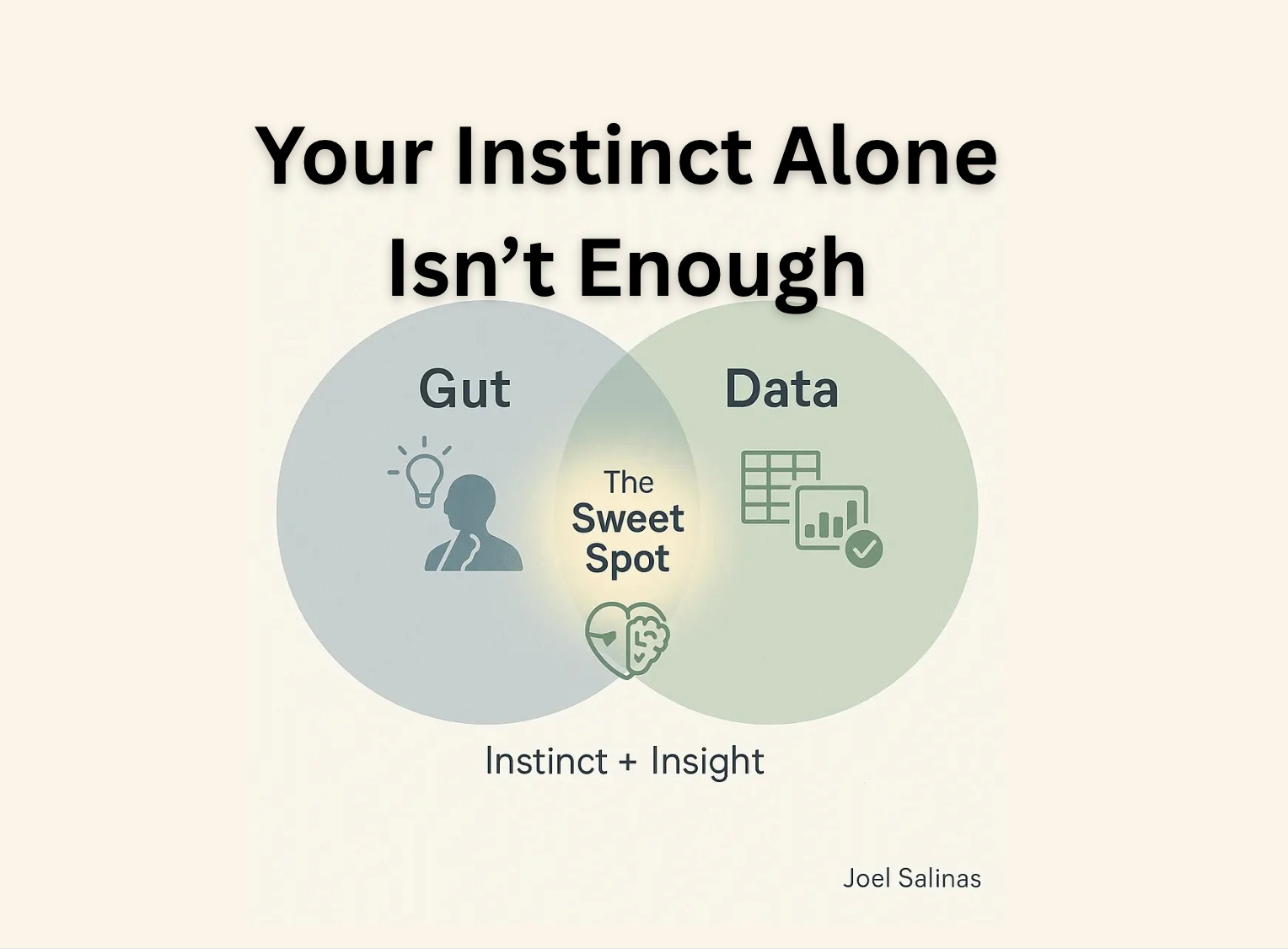 Your Instinct Isn T Enough Why Great Leaders Validate Their Gut