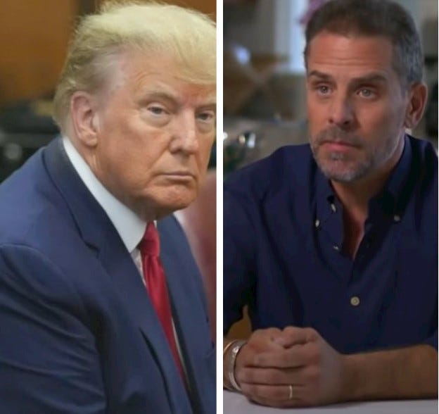 The Media's Hunter Biden And Donald Trump Hypocrisy
