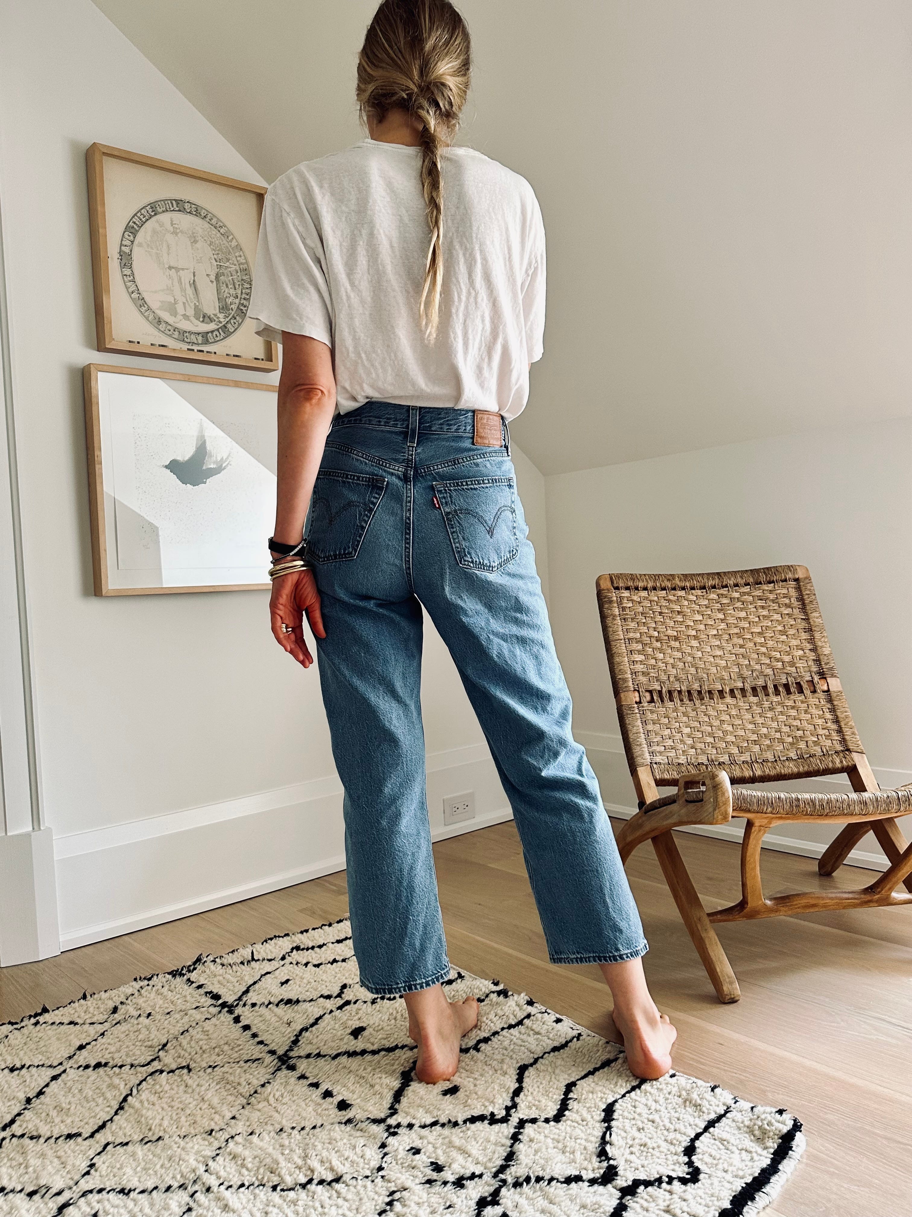 Levi's ribcage jeans life's work online