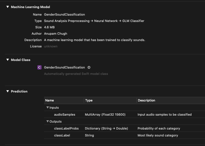 Xcode machine best sale learning