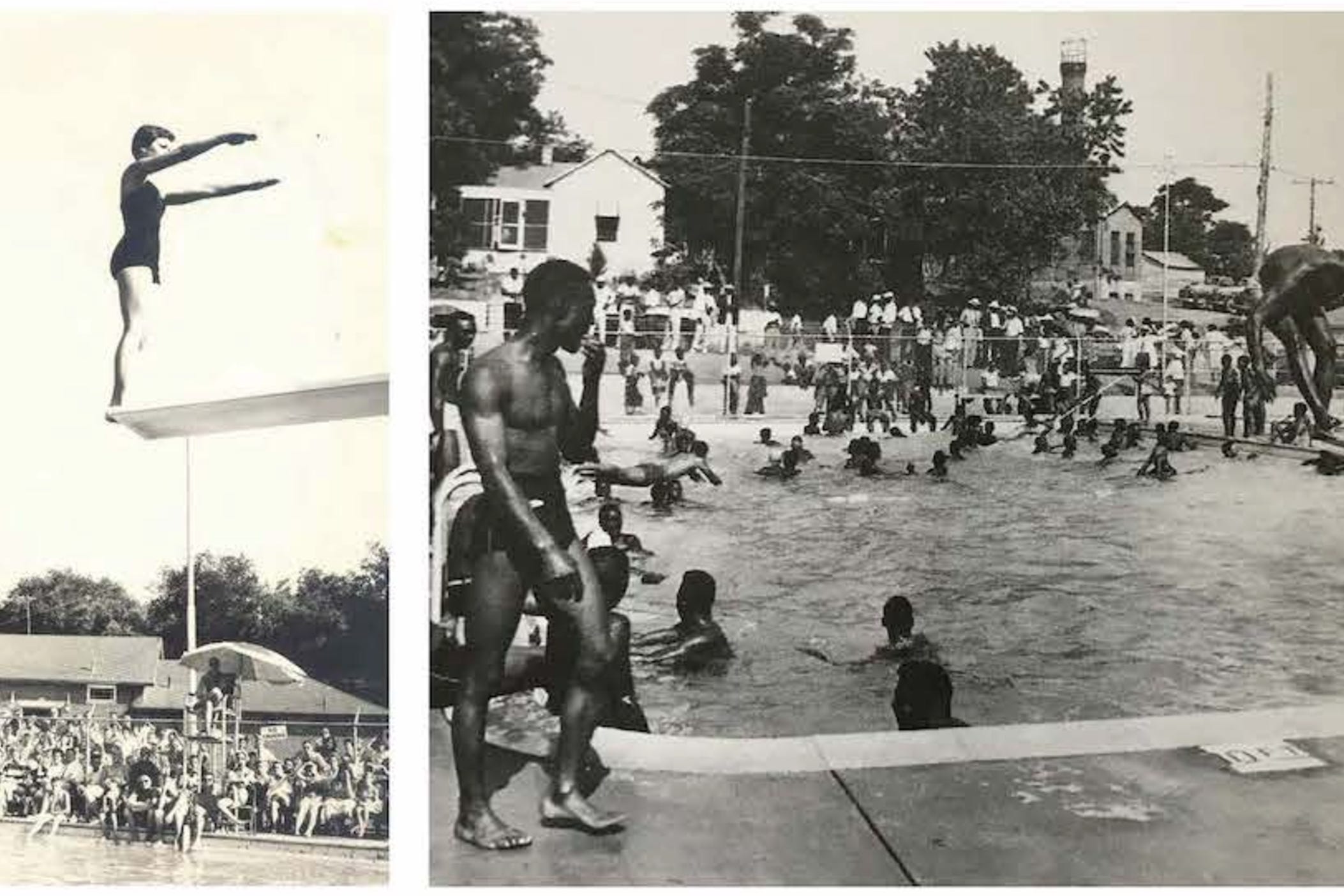 Monophobia Pools Racial disparities in swimming - and drowning. Stages of Freedom's Swim ...