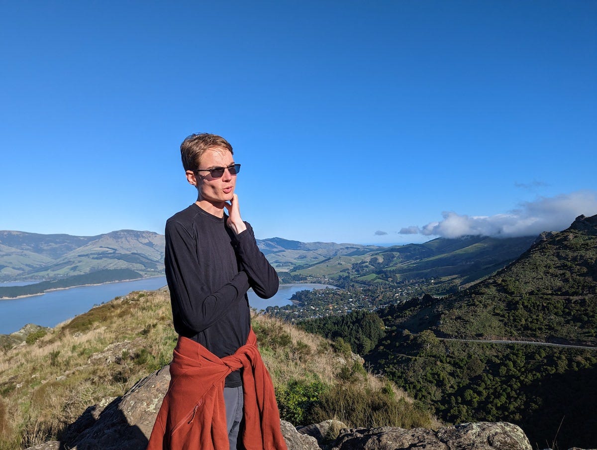 Hiking Confidential Almost live from the hills of Christchurch, New