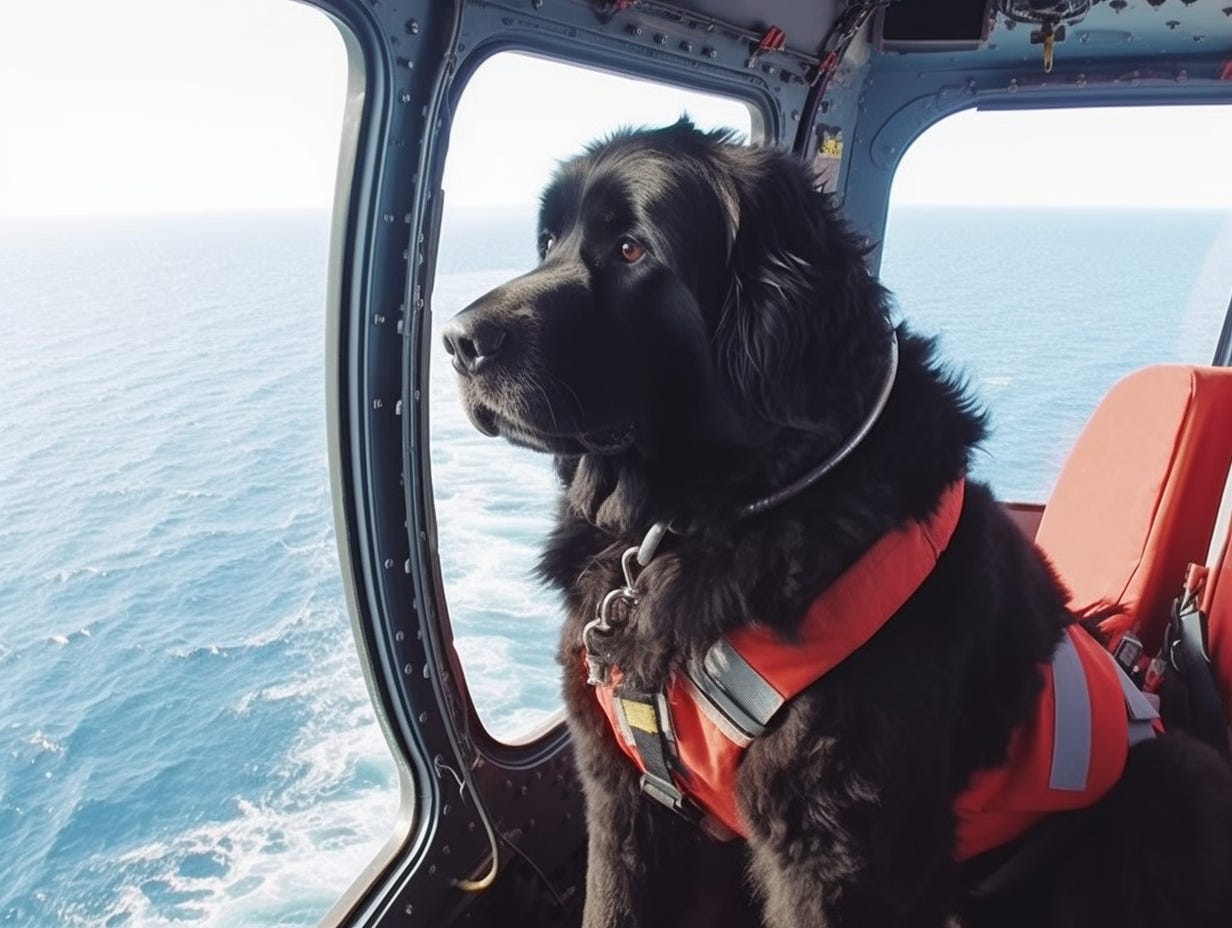 Coast guard sale dog breed