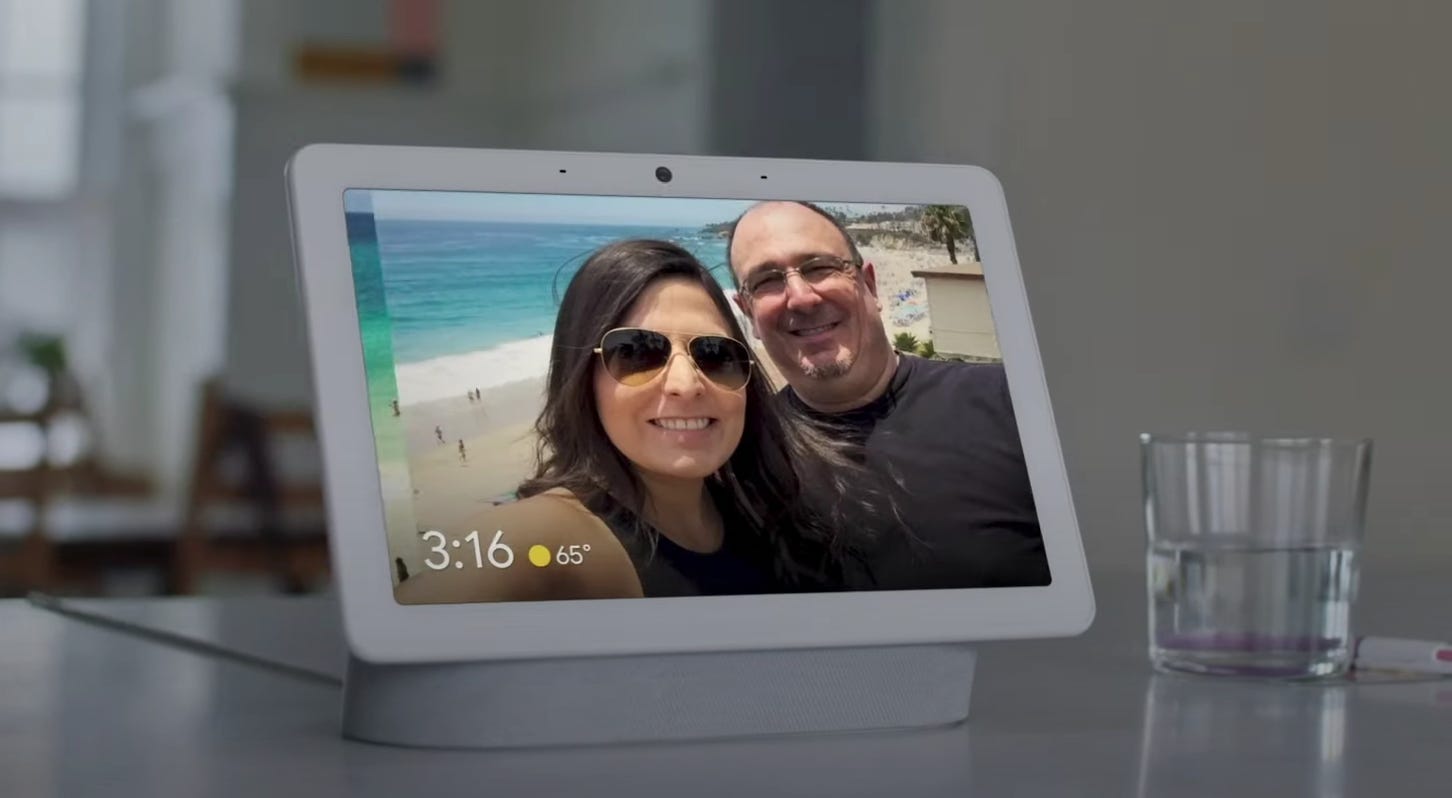 Google hub apple sale