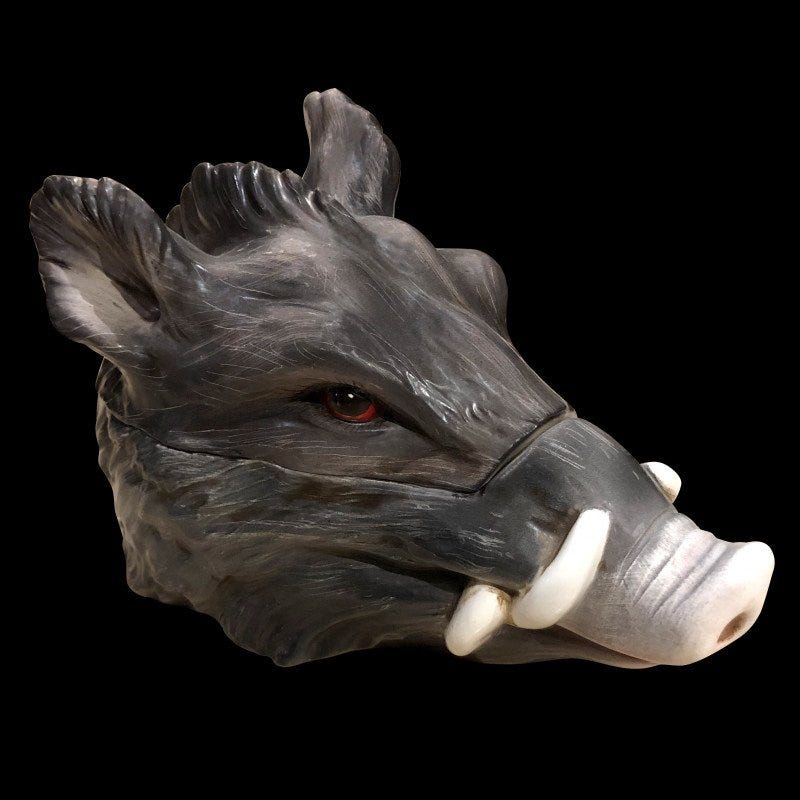 It All Began with a Wild Boar Head Soup Tureen