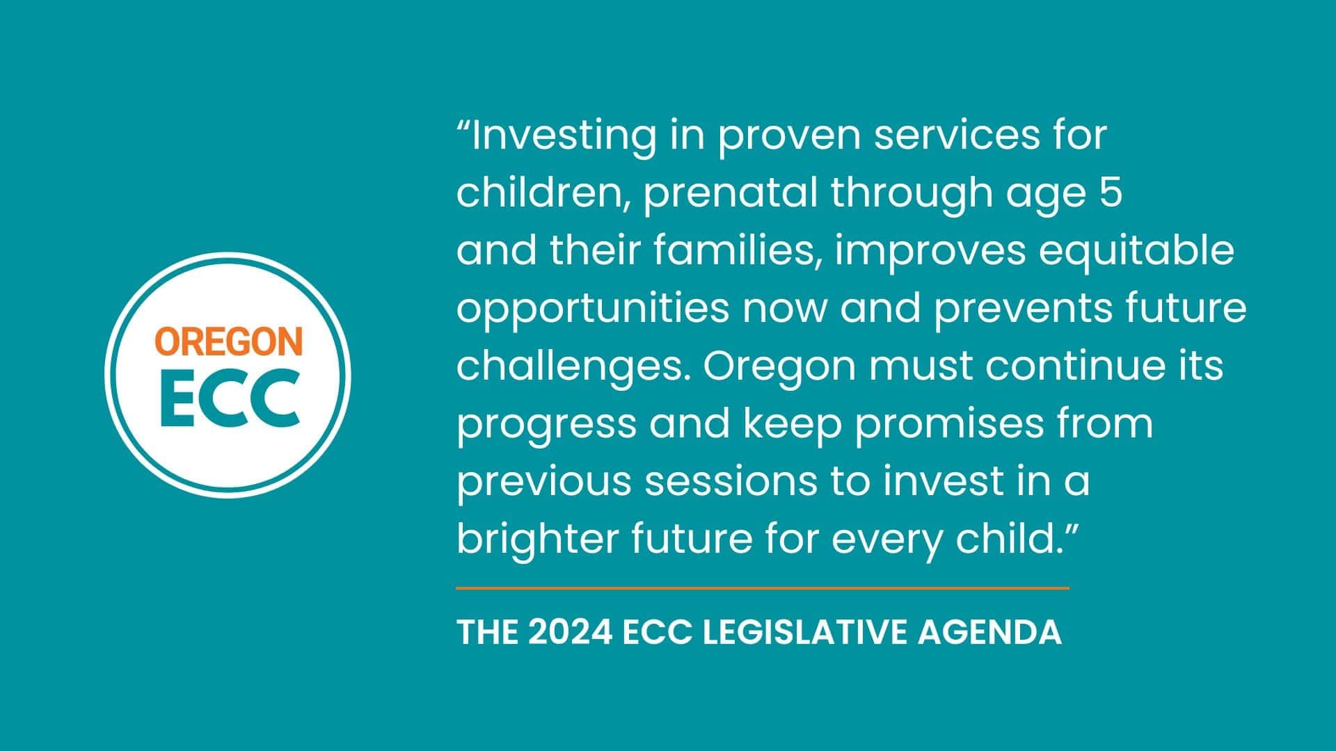 The 2024 ECC Legislative Agenda