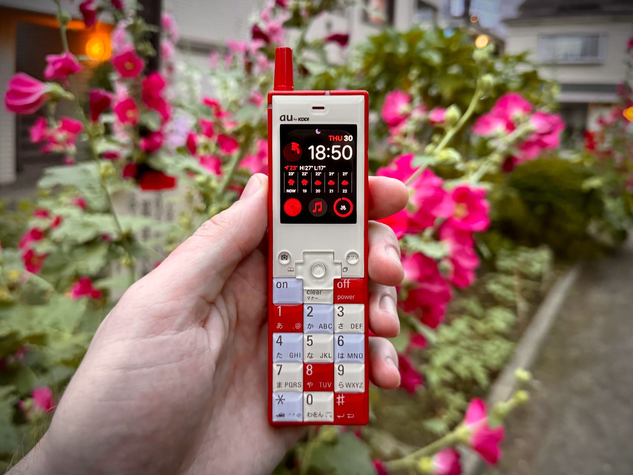 Branded phone watch top