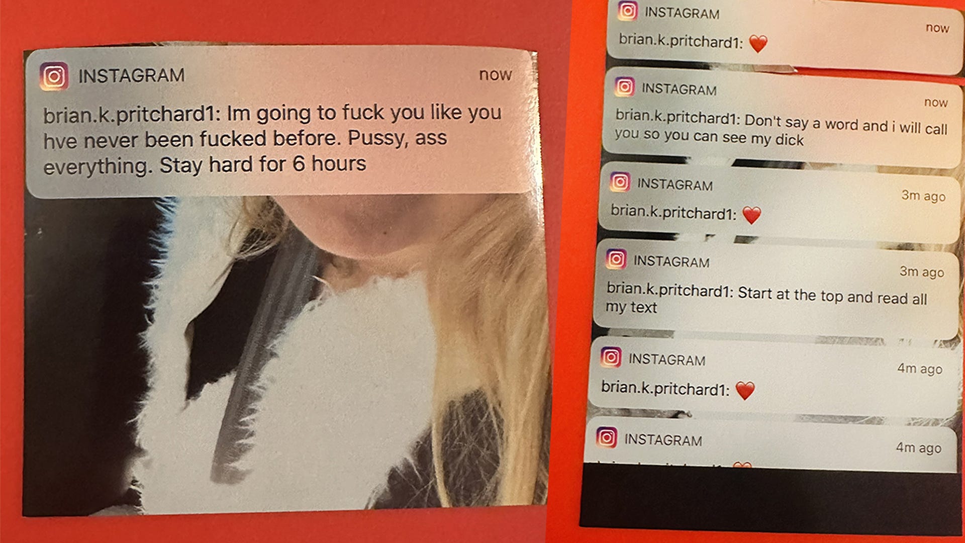 BREAKING LEAKED SCREENSHOTS SHOW BRIAN PRITCHARD SENDING SEXUALLY