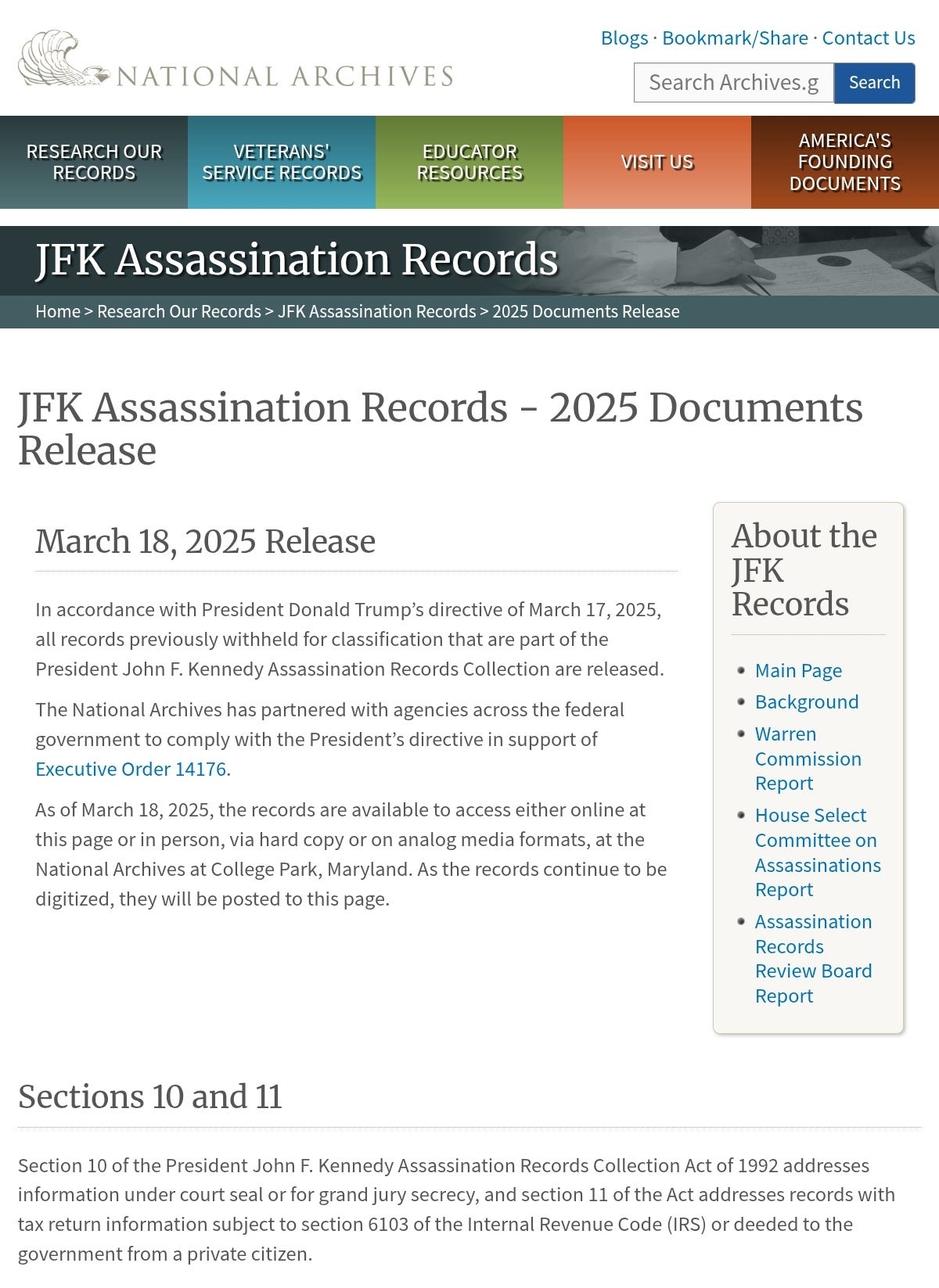 Jfk Assassination Records 2025 Documents Release Approximately
