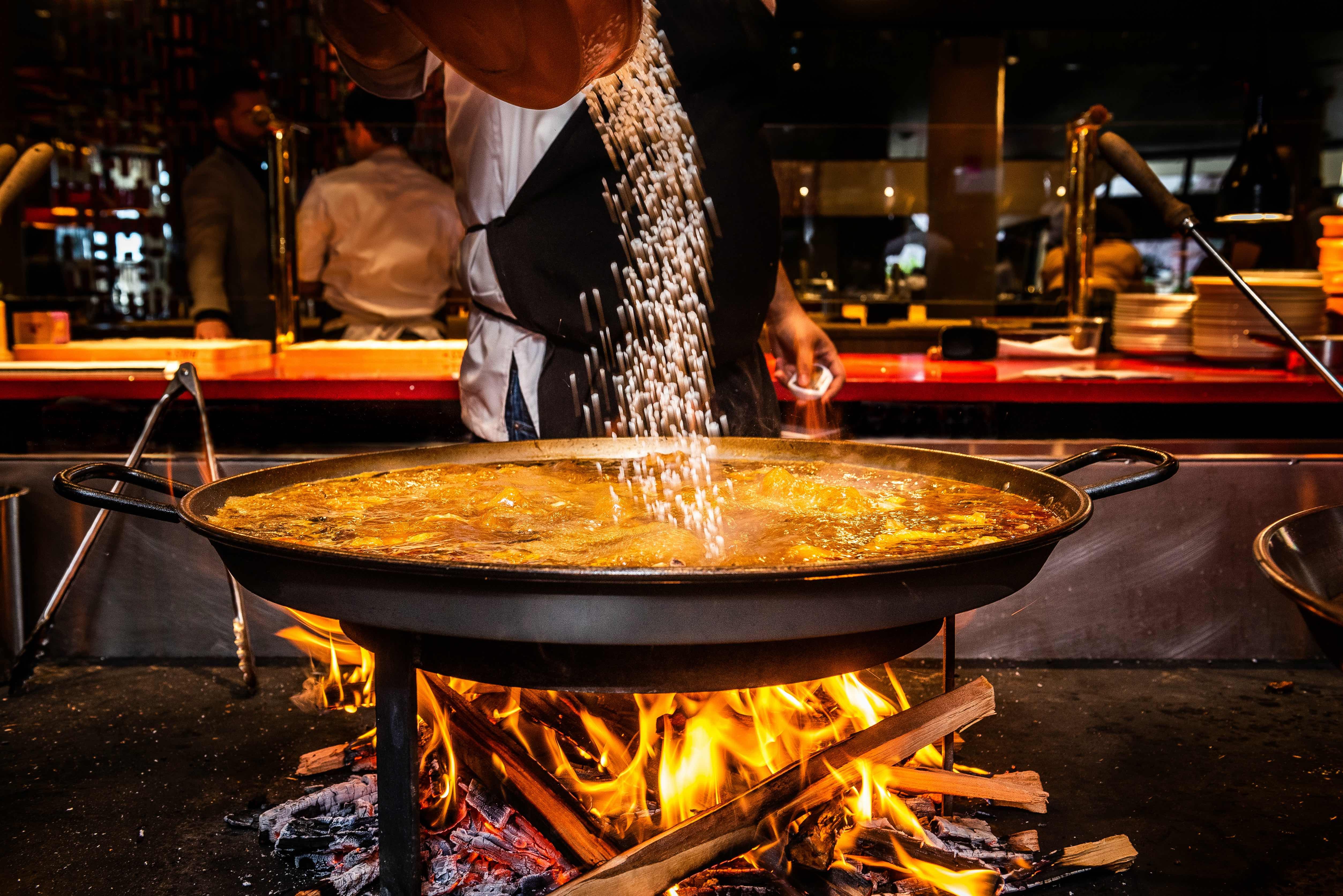 You can't make paella without...