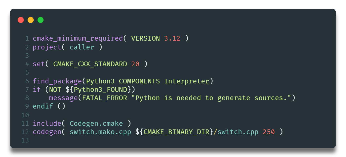 Replacing C++ Templates with Mako Templates
