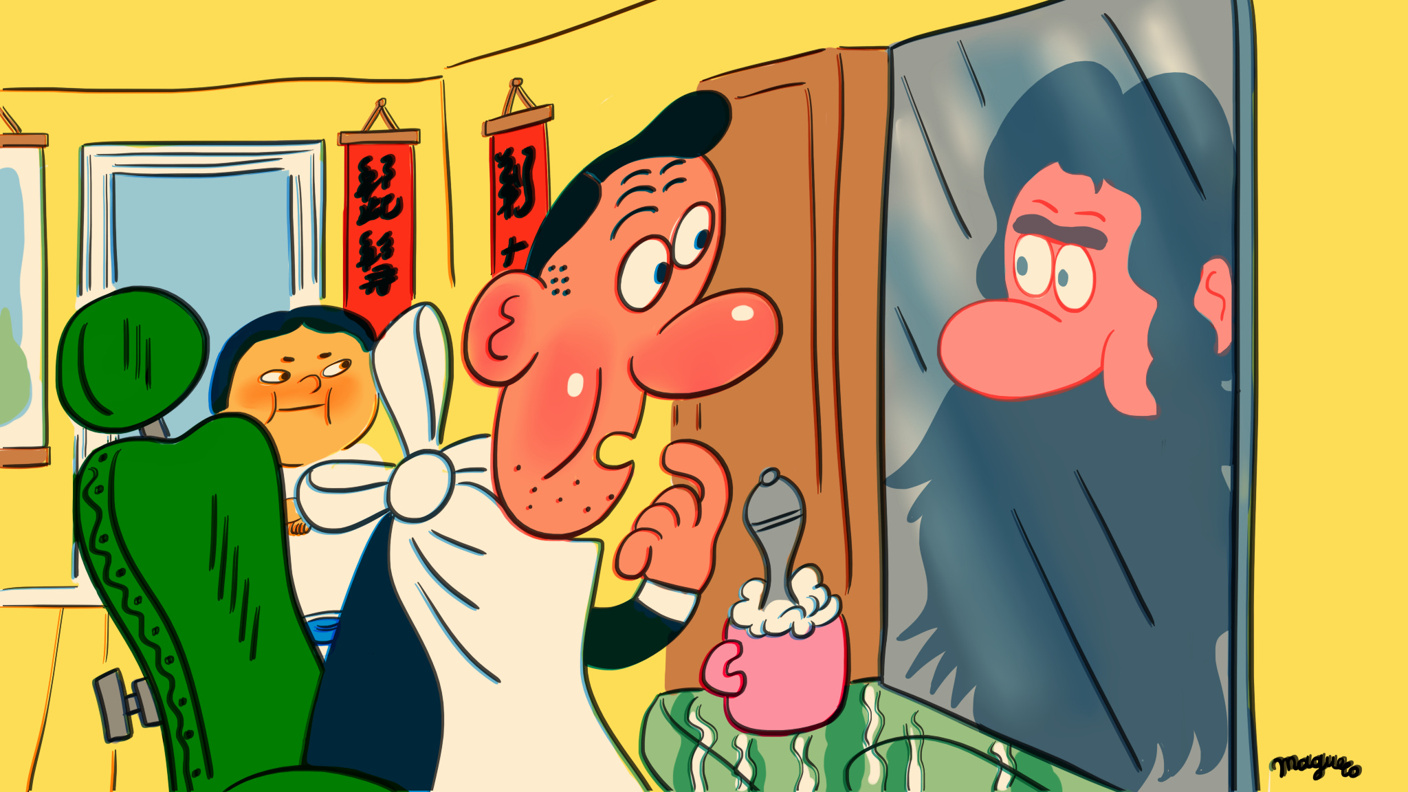 No Man In My Family Has Ever Dared Shave His Beard. Until Now.