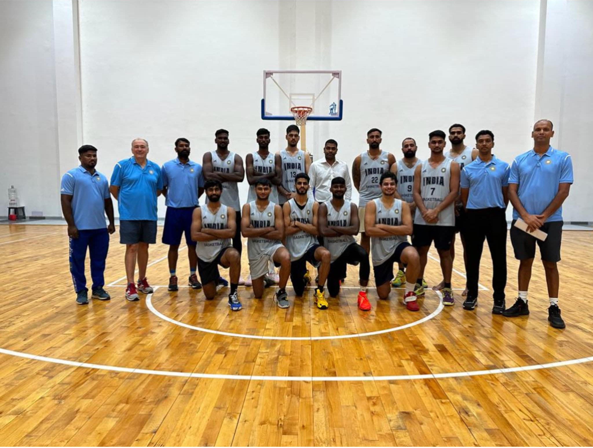 2024 Olympics Indian Men's Basketball Team's PreQualifying Campaign