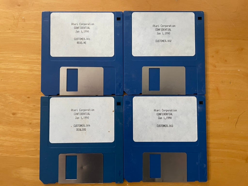 Disquette de jeu Atari ST Populous - Collection