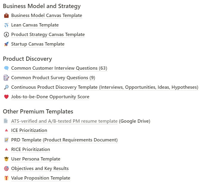 Product Routine Format Product Management Resources - by Paweł Huryn