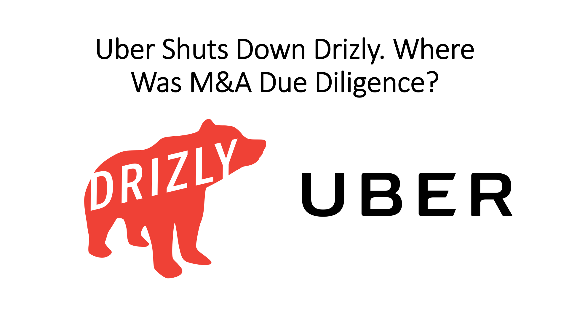 Uber Shuts Down Drizly Where Was Manda Due Diligence 3848