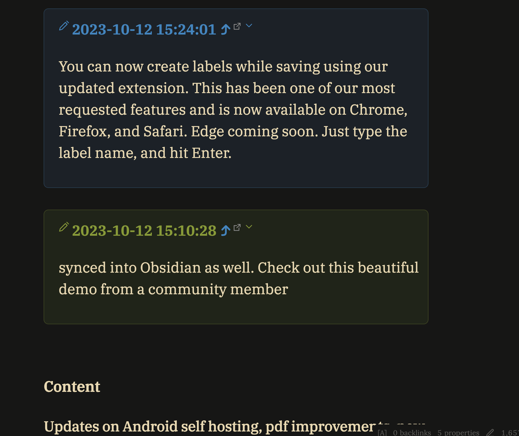 Guide for syncing highlight colors when saving to Obsidian