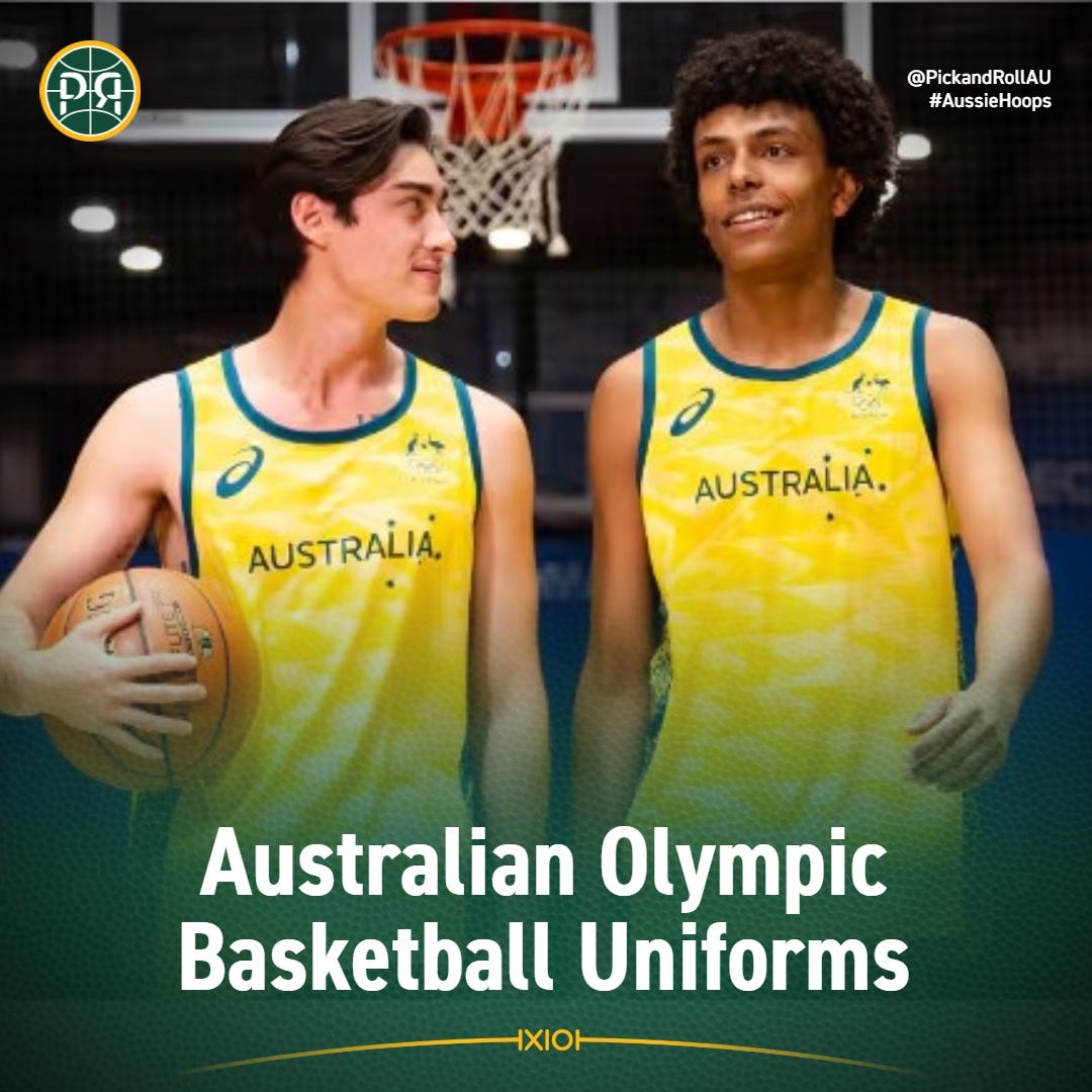 Australian olympic basketball jersey sales