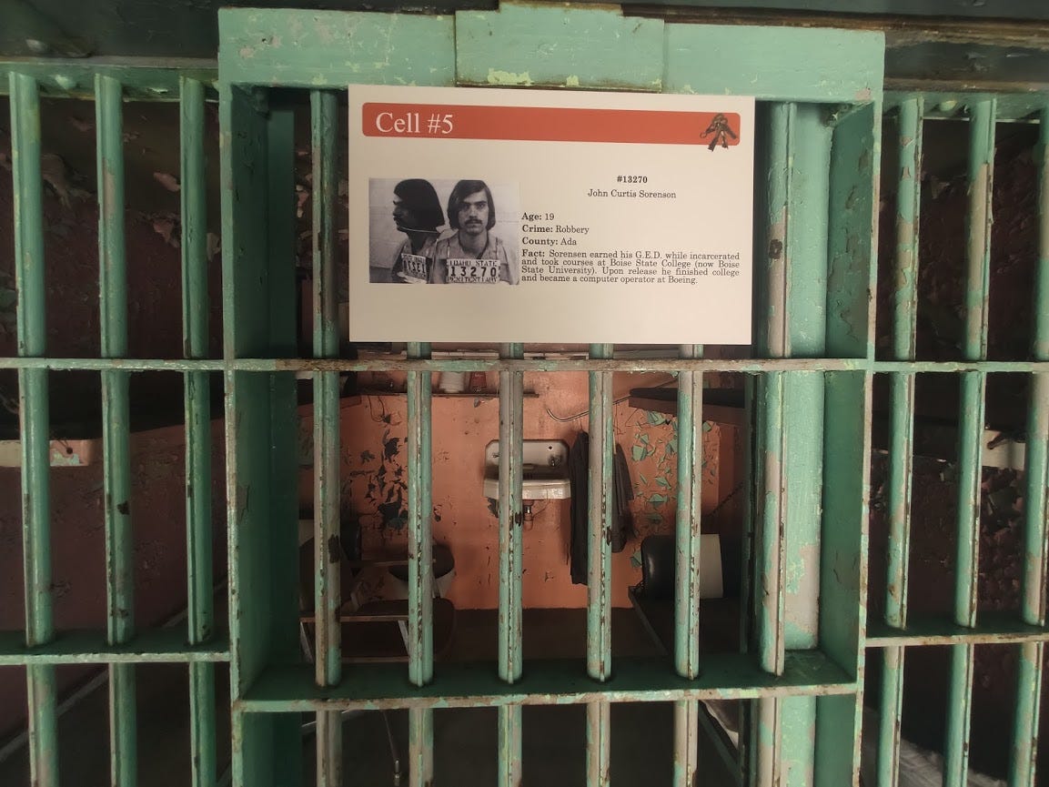 美国中西部监狱旧址：爱达荷老州立监狱Old Idaho Penitentiary - by 段 