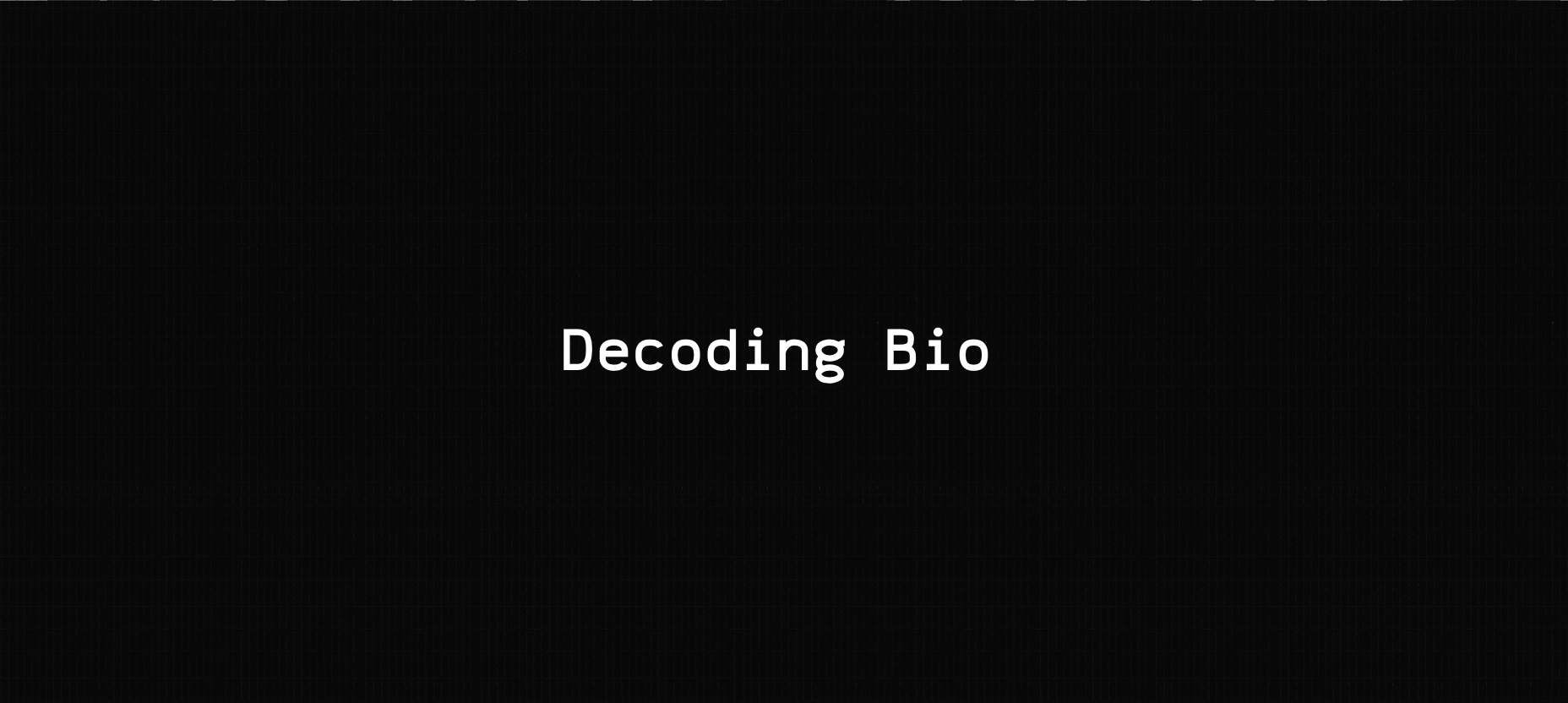 About - Decoding Bio
