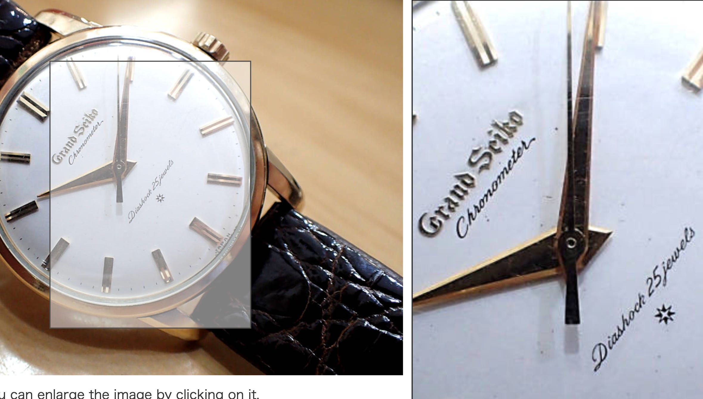 Who's got a plan B? - the Grand Seiko guy