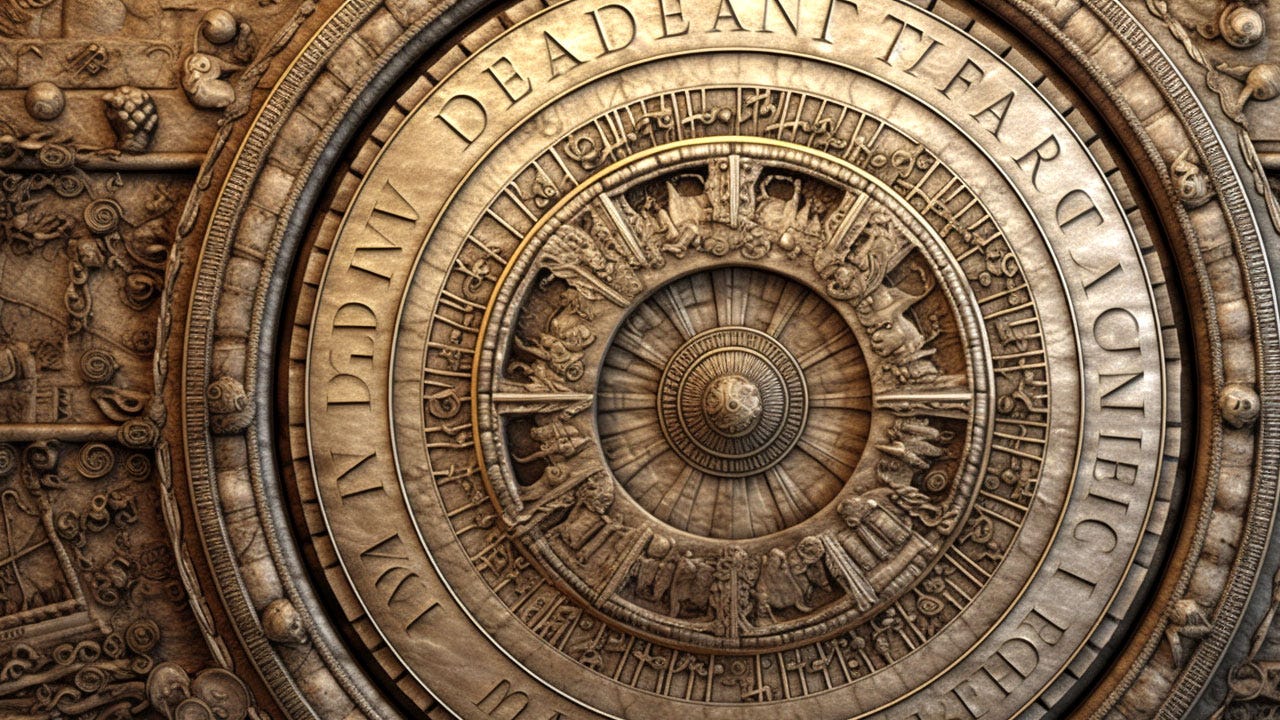 Desiderata Meaning Poetic Analysis by augmented man